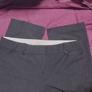Ann Taylor Loft Zoe Dress Pants 8R Grey